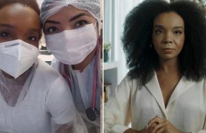 Thelminha, vencedora do BBB, está em Manaus atendendo na linha de frente do 28 de Agosto