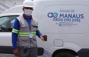 Águas de Manaus disponibiliza agendamento para visita domiciliarServiço