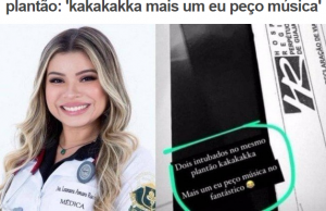 Médica de Rondônia zomba de seus pacientes intubados e depois pede desculpa: “Sem maldade”