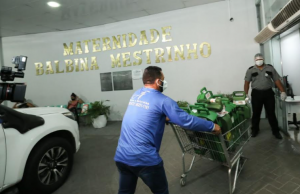 Balbina Mestrinho recebe doação de oxigênio para salvar mães e bebês internadosSolidariedade