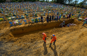 130 pessoas foram sepultadas em Manaus neste sábado