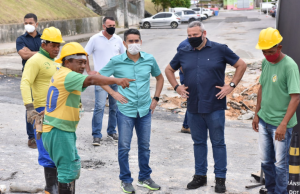 David Almeida vistoria obras de dignidade no Viver Melhor