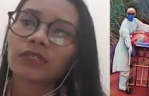 Enfermeira chora após empurrar paciente Covid pela estrada Pará: “Desesperador”Força de vontade