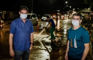 Prefeitura libera trecho da Djalma Batista e bate recorde no fechamento do buracoAmém!!