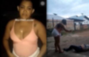Filha agride a própria mãe e como castigo é espancada por criminosos