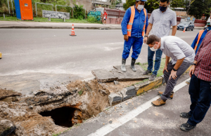 Prefeitura começa nova obra de revitalização na Djalma BatistaUrbanização