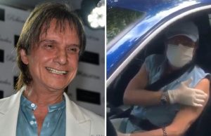 VÍDEO: Roberto Carlos toma CoronaVac e grita: “Vacina sim!”