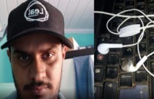 Descarga elétrica do computador para os fones mata jovem na frente dos filhosEletrocutado