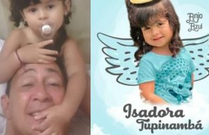 Babá Tupinambá veste Isadora de anjo e emociona internautas: “Volta minha filha”Luto infinito