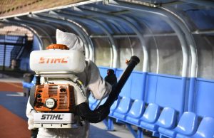 Arena da Amazônia é sanitizada para jogo deste domingo (30), pela série C do Brasileirão 2021Procedimento de sanitização foi realizado neste sábado
