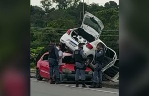 Forró clandestino termina com tiroteio, mortes e acidente de trânsito macabro em Manaus