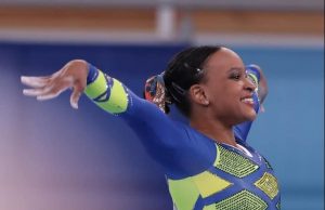 Baile de Favela leva Rebeca Andrade à prata: ‘Deus sempre me protegendo’Pódio verde a amarelo