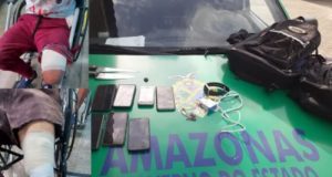 Aconteceu na linha 640: assaltantes batem de frente com a polícia e vão parar no hospital