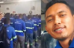 FÉ – funcionarios da Águas de Manaus fazem corrente de oração para amigo baleado em assalto