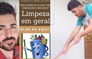 Desempregado trabalha de diarista para pagar pensão e sofre assédio ‘de homens e mulheres’A vida como ela é