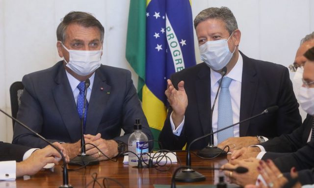 Bolsonaro e Arthur Lira