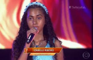 Amazonense Izabelle Ribeiro encanta Gaby Amarantos e se classifica no The Voice KidsCanta muito