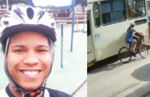 Morre ciclista atropelado por ônibus da Expresso Coroado na CompensaLuto e revolta