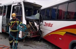 Morre em Manaus motorista da Zenatur, vítima do choque de ônibus da mesma empresaLuto