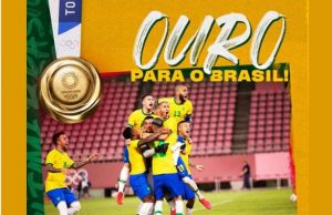 É ouro! Brasil testa nosso coração mas é bicampeão olímpico!!Dourados