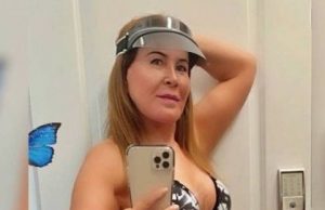 Zilu Camargo paga de gatinha sessentona para ganhar curtidas na rede social63 anos nas costas