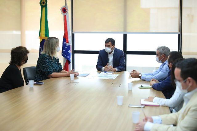 Wilson LIma se reúne com representantes do Ministério da Infraestrutura e Dnite para tratar sobre obras na BR-319 - Foto_Diego Peres_Secom