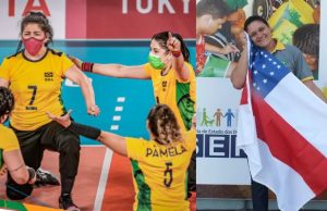 Jogadora amazonense de vôlei sentado conquista bronze nas paralimpíadas de TóquioOrgulho dessa cabocla