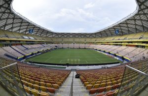 Arena da Amazônia abre os portões para Brasil x Uruguai às 17h30Uso de máscara é obrigatório e não será permitida a entrada com alimentos e bebidas