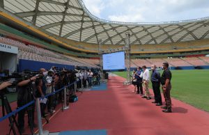 ‘Vacina Premiada’: mais de 150 mil já se inscreveram para concorrer a ingresso do jogo Brasil X UruguaiSorteios diários da campanha iniciam nesta sexta-feira (08/10), com divulgação da lista de contemplados nas redes sociais do Governo do Estado