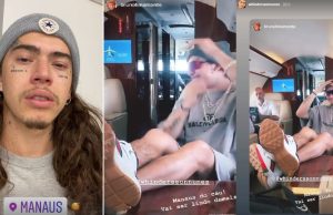 Whindersson Nunes posta vídeo a caminho de Manaus: ‘vai ser lindo’Show no Teatro Amazonas