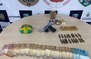 Vulgo ‘MK’ foragido perigoso de Rio Preto da Eva é preso na capitalMarkson Mota da Silva estava foragido do município de Rio Preto da Eva e foi preso, na capital, com apoio do 23° DIP