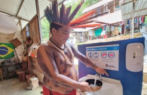 Após duas décadas, aldeia Tupinambá de Manaus passa a receber água tratada 24h por dia45 famílias indígenas que moram na zona urbana foram beneficiados com trabalho desenvolvido pela concessionária em áreas vulneráveis da capital amazonense