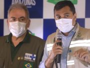 Ao lado de Wilson Lima, Queiroga contradiz CPI e diz que nunca faltou assistência no Amazonas