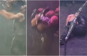 Joelma do céu! Cantora se ‘esborracha’ durante acrobacia área em show; veja o vídeoCavalo manco?