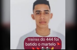 Tribunal do Crime: CV promete vingar morte de jovem trabalhador: “torar traíras do 444”