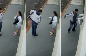 Após relacionamento de 20 anos, homem esfaqueia ex-esposa com mais de 10 golpes no meio da rua