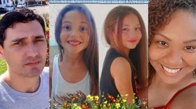 família morta acidente de trânsito
