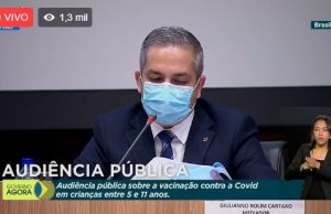 AO VIVO: Ministério da Saúde realiza audiência pública sobre a vacinação contra a Covid-19 em crianças