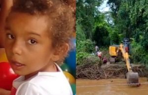 Corpo de menina desaparecida em rio é encontrado após 5 dias