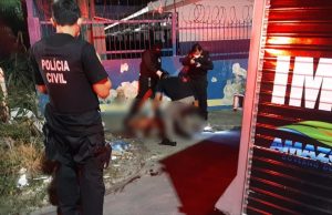 Detento do semiaberto é executado na frente de escola em ManausA vítima foi alvejada com três tiros