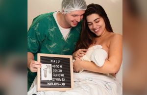 Nasce Malu, filha da ex-BBB Vivian Amorim com 36 semanas: “Chegou transformando”
