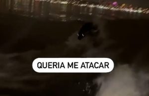 Vídeo: homem flagra ‘ataque’ de criatura misteriosa com olhos brilhantes em rio no RSMistério