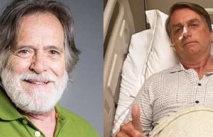 Zé de Abreu comemora internação de Bolsonaro: ‘Que prazer ver o filhodap* passar mal’