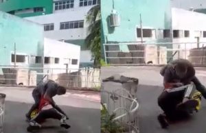 Vídeo: porrada entre cliente e entregador do 99 Food no 28 de Agosto viraliza em ManausLuta