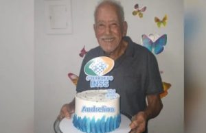 Idoso completa 121 anos e ganha bolo maravilhoso: “o terror do INSS”
