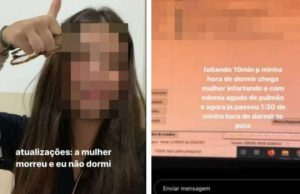 ‘Morreu e eu não dormi’: Estudante de Medicina ironiza paciente e é afastada do estágio