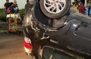 Acidente grave entre carros de APP deixa passageiros feridos em Manaus