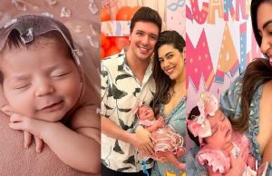 Veja: ex-BBB Vivian Amorim mostra primeiro ‘mêsversário’ da filha em ManausFofura