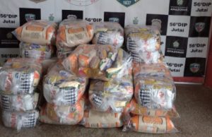 Polícia apreende 51 cestas básicas em Jutaí, desviadas da Funai e vendidas em APP de mensagens