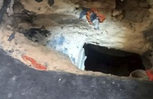 Detentos cavam túnel de três metros para fuga do CDPM1 e são descobertosNo flagra!